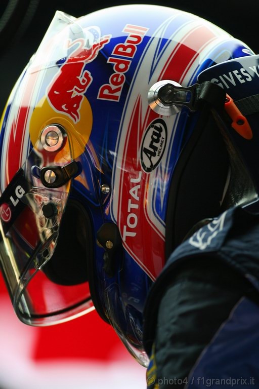 GP Germania, Prove Libere 3, Sabato, Mark Webber (AUS), Red Bull Racing, RB6 