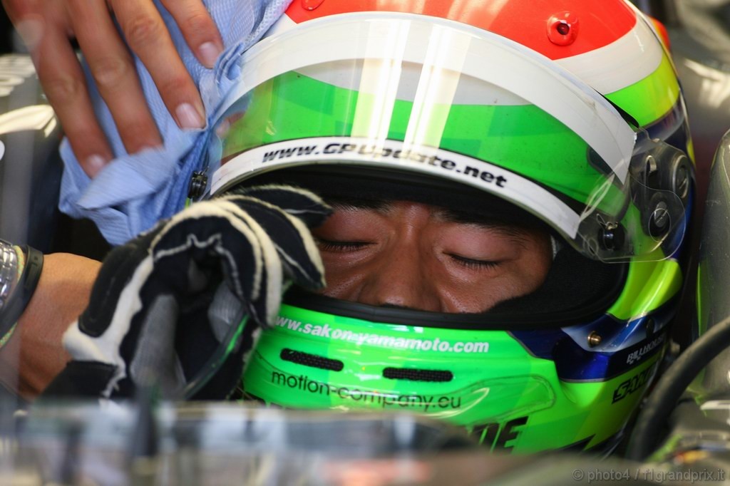 GP Germania, Prove Libere 3, Sabato, Sakon Yamamoto (JPN), Hispania Racing F1 Team (HRT), F110  