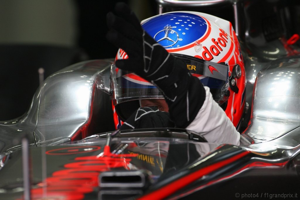 GP Germania, Prove Libere 3, Sabato, Jenson Button (GBR), McLaren  Mercedes, MP4-25 