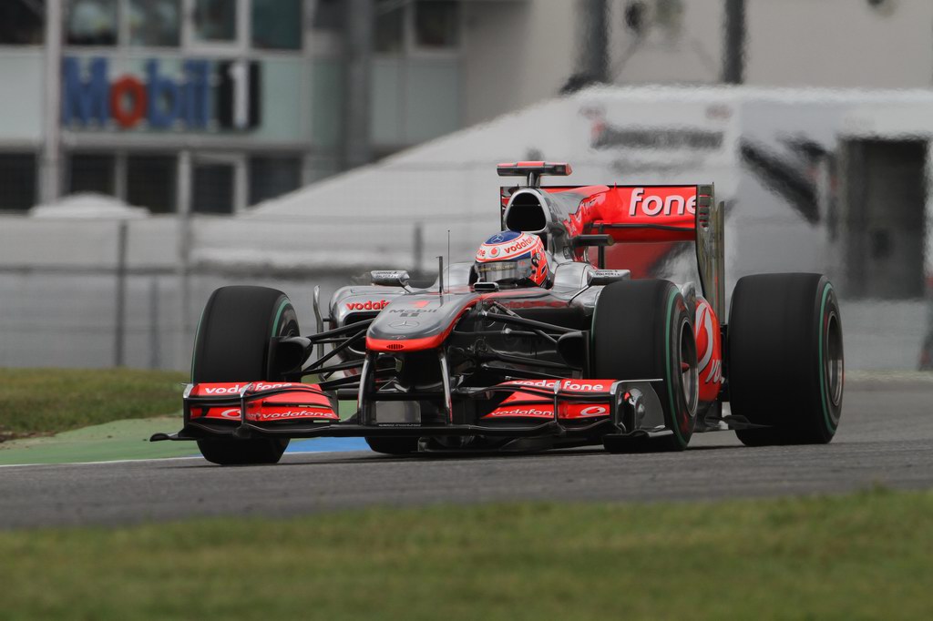 GP Germania, Prove Libere 3, Sabato, Jenson Button (GBR), McLaren  Mercedes, MP4-25 