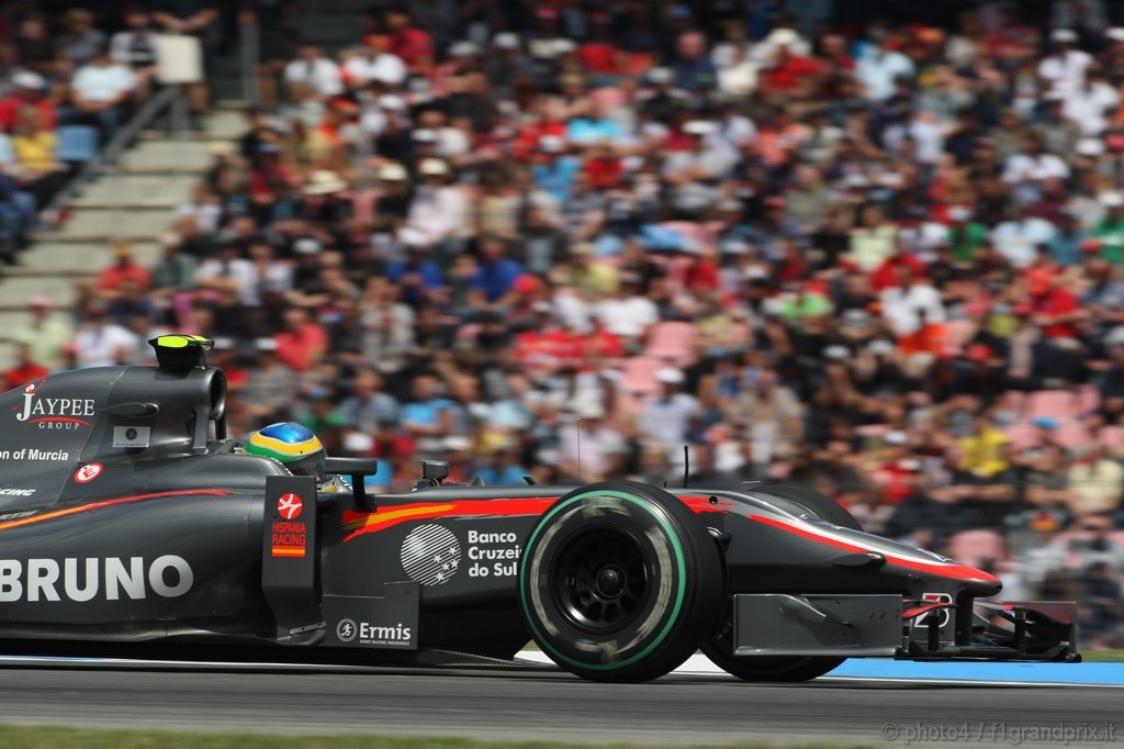 GP Germania, Qualifiche, Bruno Senna (BRA), Hispania Racing F1 Team (HRT), F110 