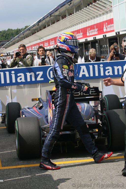GP Germania, Qualifiche, Mark Webber (AUS), Red Bull Racing, RB6 