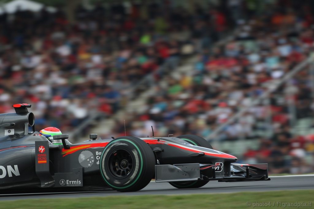 GP Germania, Qualifiche, Sakon Yamamoto (JPN), Hispania Racing F1 Team (HRT), F110  