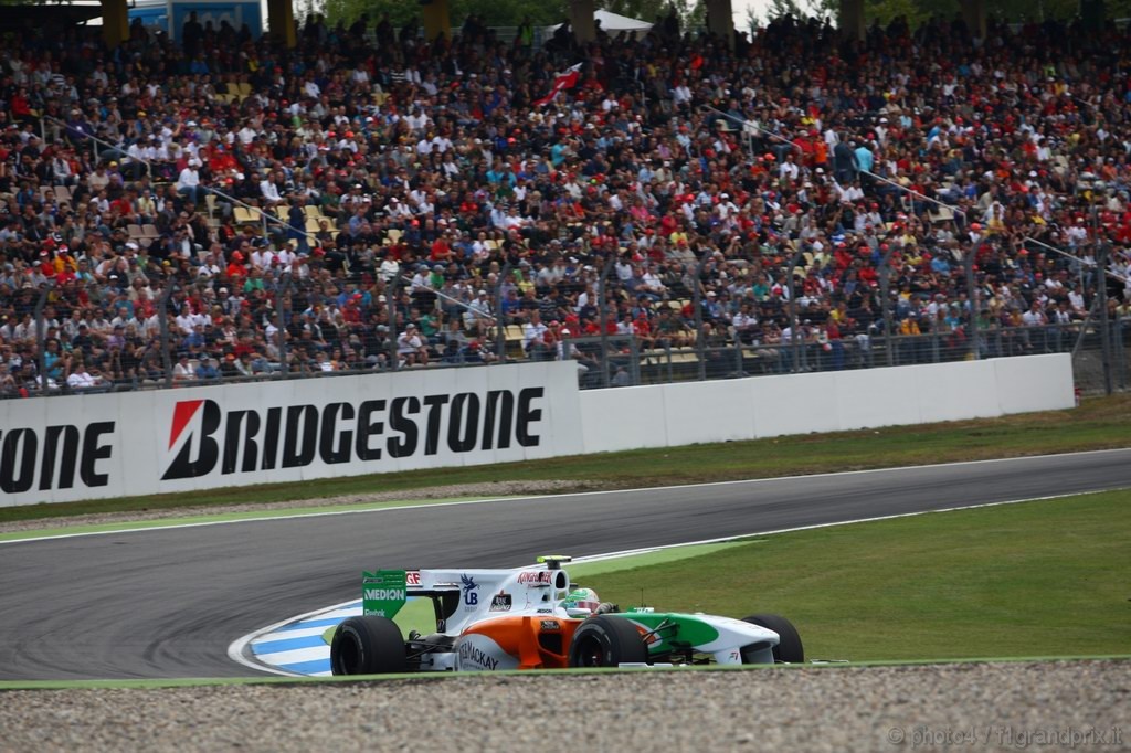 GP Germania, Qualifiche, Vitantonio Liuzzi (ITA), Force India F1 Team, VJM03 