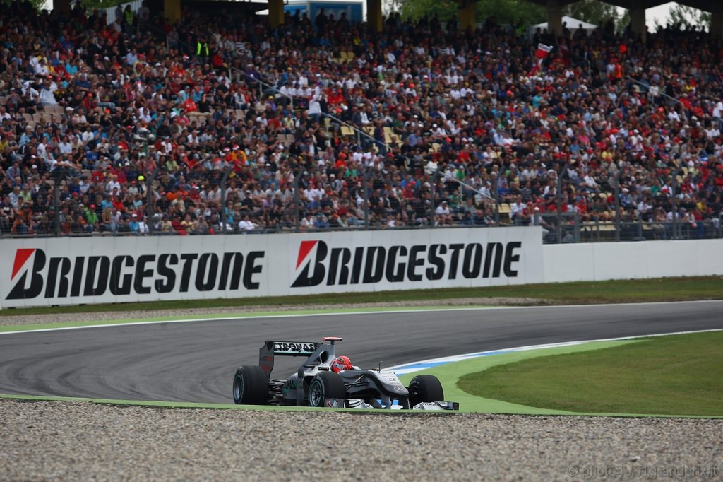 GP Germania, Qualifiche, Michael Schumacher (GER), Mercedes GP  F1 Team, MGP W01 