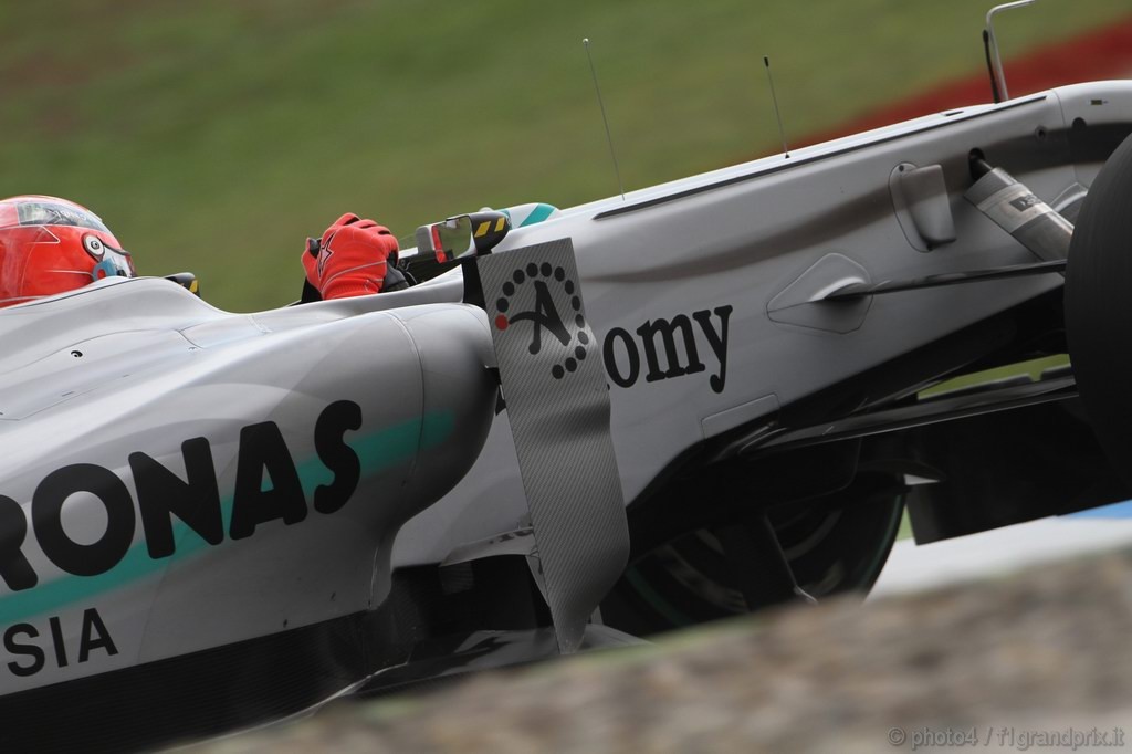 GP Germania, Qualifiche, Michael Schumacher (GER), Mercedes GP  F1 Team, MGP W01 