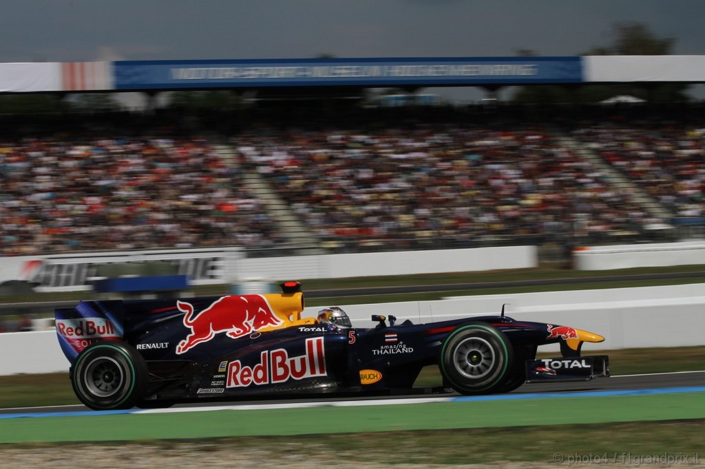 GP Germania, Qualifiche, Sebastian Vettel (GER), Red Bull Racing, RB6 