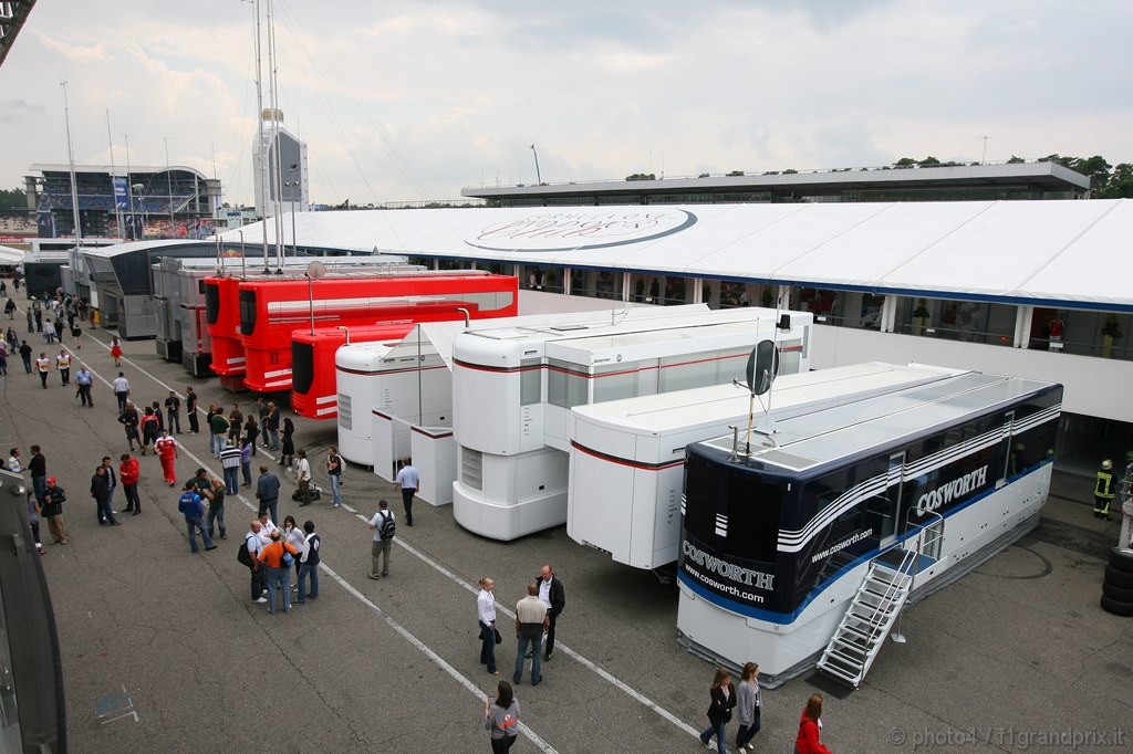 GP Germania, Qualifiche, Paddock