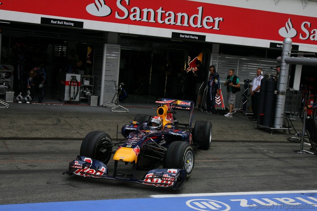 GP Germania, Qualifiche, Sebastian Vettel (GER), Red Bull Racing, RB6 