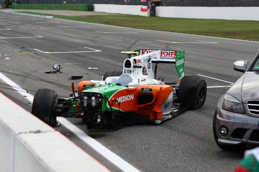 GP Germania, Qualifiche, Vitantonio Liuzzi (ITA), Force India F1 Team, VJM03 