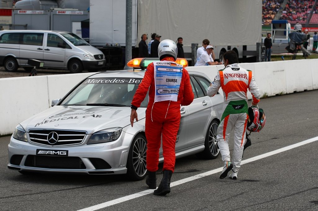 GP Germania, Qualifiche, Vitantonio Liuzzi (ITA), Force India F1 Team, VJM03 