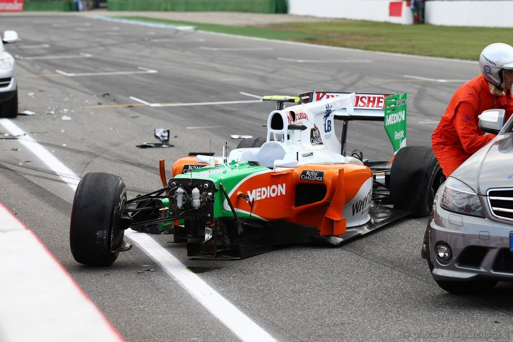 GP Germania, Qualifiche, Vitantonio Liuzzi (ITA), Force India F1 Team, VJM03 