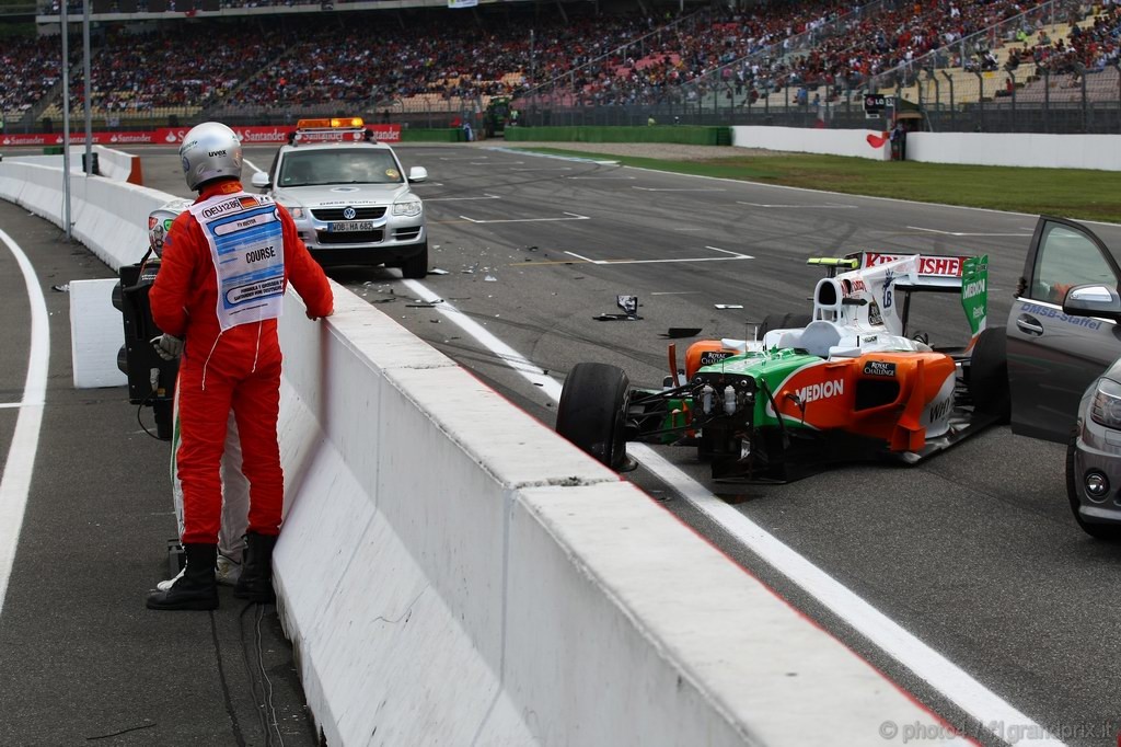 GP Germania, Qualifiche, Vitantonio Liuzzi (ITA), Force India F1 Team, VJM03 