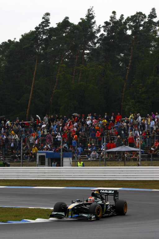 GP Germania, 2010 German Grand Prix - Venerdi'
Hockenheimring, Hockenheim, Germany
23rd July 2010
Jarno Trulli, Lotus T127 Cosworth.
World Copyright: Charles Coates/LAT Photographic
ref: Digital Image _26Y0787