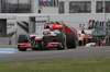 GP Germania, Prove Libere 3, Sabato, Jenson Button (GBR), McLaren  Mercedes, MP4-25 davanti a Felipe Massa (BRA), Ferrari, F10 
