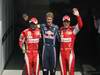GP Germania, Qualifiche, Sebastian Vettel (GER), Red Bull Racing, RB6 pole position, Fernando Alonso (ESP), Ferrari, F10 secondo e Felipe Massa (BRA), Ferrari, F10 terzo 