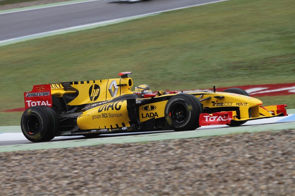 GP Germania, Prove Libere 1, Venerdi', Robert Kubica (POL), Renault F1 Team, R30 