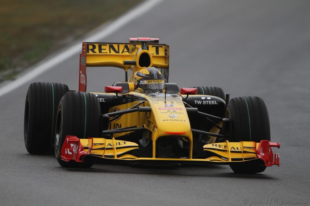 GP Germania, Prove Libere 1, Venerdi', Robert Kubica (POL), Renault F1 Team, R30 