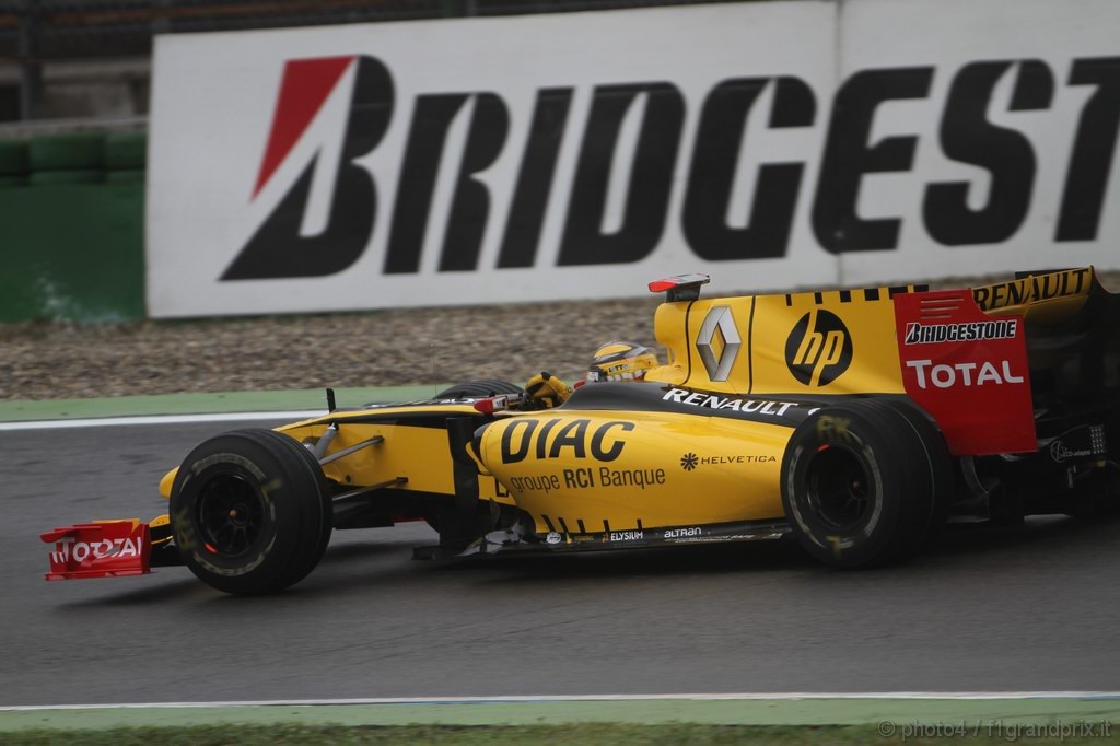 GP Germania, Prove Libere 1, Venerdi', Robert Kubica (POL), Renault F1 Team, R30 