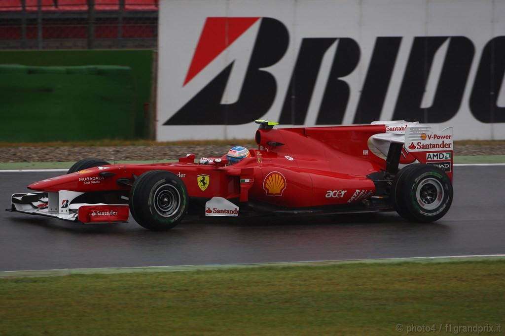 GP Germania, Prove Libere 1, Venerdi', Fernando Alonso (ESP), Ferrari, F10 