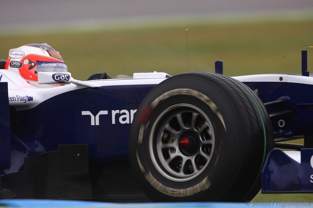 GP Germania, Prove Libere 1, Venerdi', Rubens Barrichello (BRA), Williams, FW32 