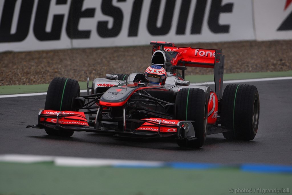 GP Germania, Prove Libere 1, Venerdi', Jenson Button (GBR), McLaren  Mercedes, MP4-25 