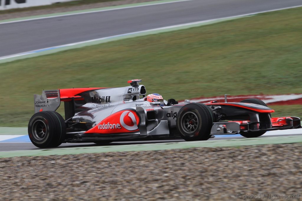GP Germania, Prove Libere 1, Venerdi', Jenson Button (GBR), McLaren  Mercedes, MP4-25 