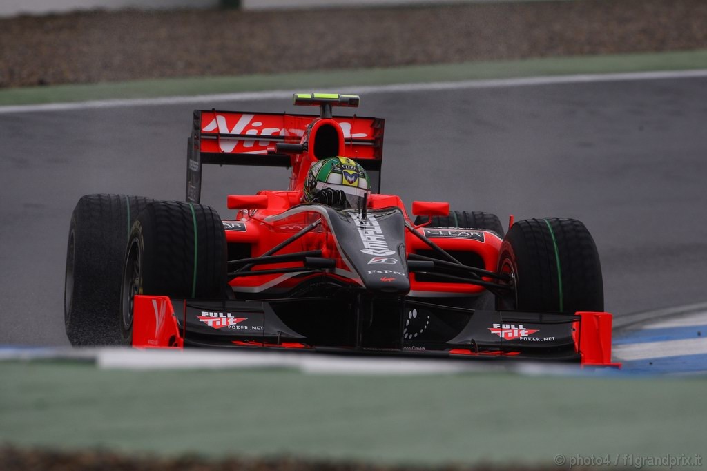 GP Germania, Prove Libere 1, Venerdi', Lucas Di Grassi (BRA), Virgin Racing, VR-01 