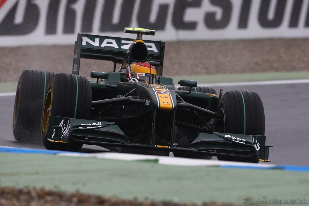 GP Germania, Prove Libere 1, Venerdi', Fairuz Fauzy (MAL), Test driver Lotus Racing, T127  
