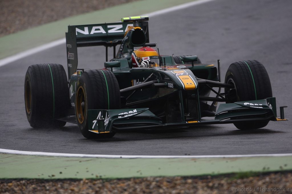 GP Germania, Prove Libere 1, Venerdi', Fairuz Fauzy (MAL), Test driver Lotus Racing, T127  