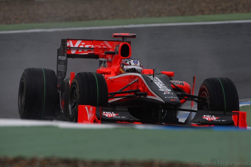 GP Germania, Prove Libere 1, Venerdi', Timo Glock (GER), Virgin Racing, VR-01  