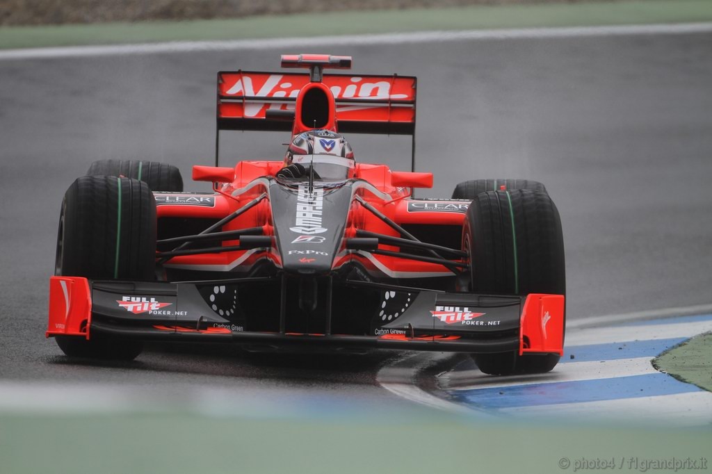 GP Germania, Prove Libere 1, Venerdi', Timo Glock (GER), Virgin Racing, VR-01  