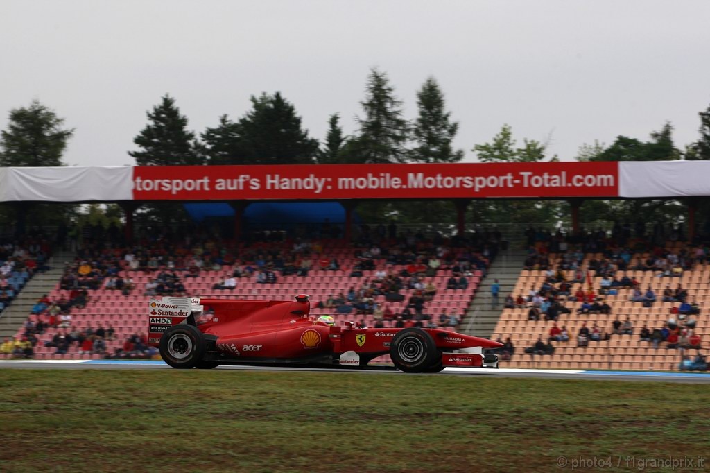 GP Germania, Prove Libere 1, Venerdi', Felipe Massa (BRA), Ferrari, F10 
