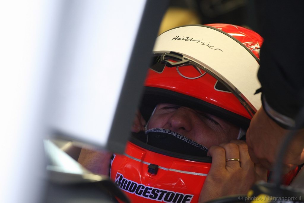 GP Germania, Prove Libere 1, Venerdi', Michael Schumacher (GER), Mercedes GP  F1 Team, MGP W01 