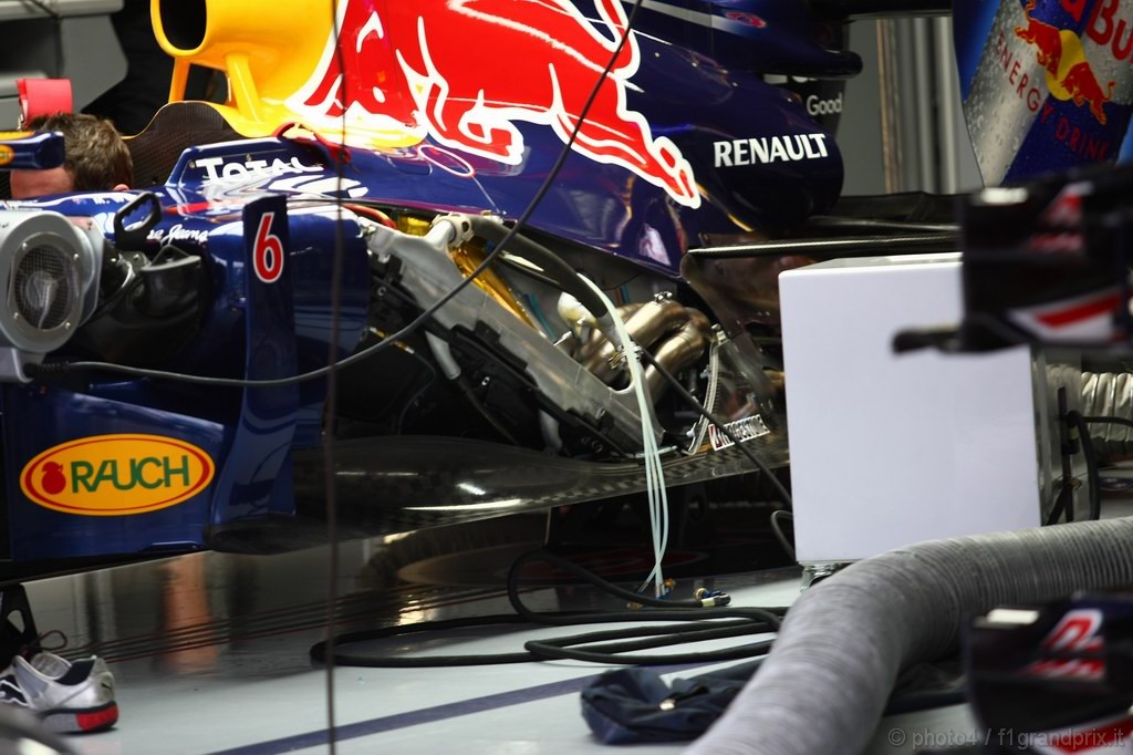 GP Germania, Prove Libere 1, Venerdi', Engine Renault of Red Bull