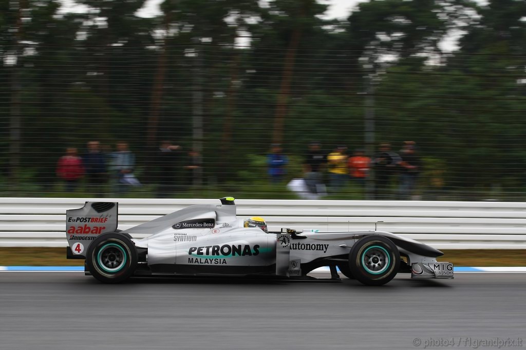 GP Germania, Prove Libere 1, Venerdi', Nico Rosberg (GER), Mercedes GP F1 Team, MGP W01 