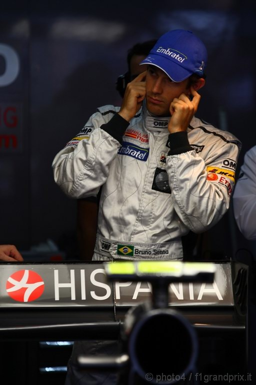 GP Germania, Prove Libere 1, Venerdi', Bruno Senna (BRA), Hispania Racing F1 Team (HRT), F110 