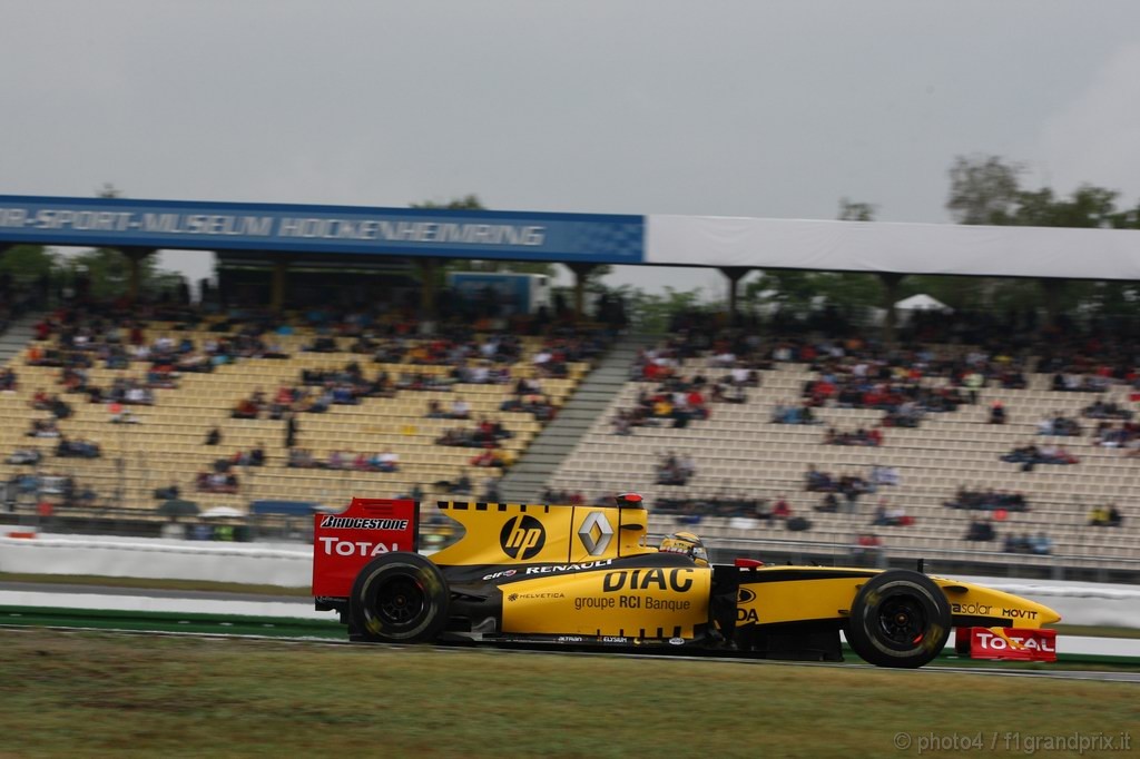 GP Germania, Prove Libere 1, Venerdi', Robert Kubica (POL), Renault F1 Team, R30 