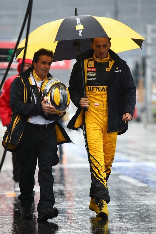 GP Germania, Prove Libere 1, Venerdi', Robert Kubica (POL), Renault F1 Team, R30 