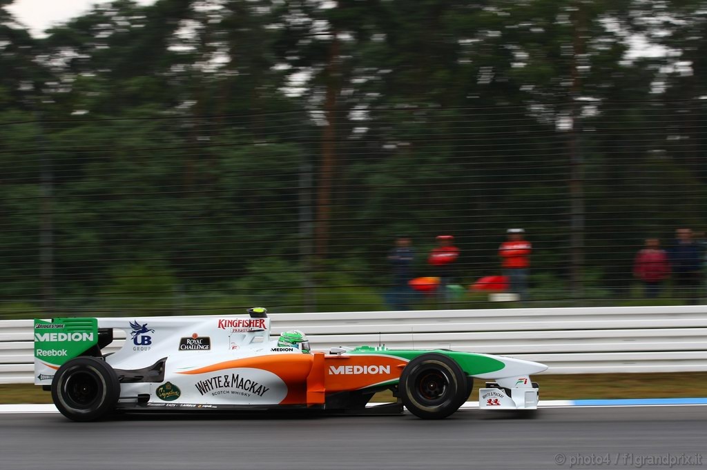 GP Germania, Prove Libere 1, Venerdi', Vitantonio Liuzzi (ITA), Force India F1 Team, VJM03 
