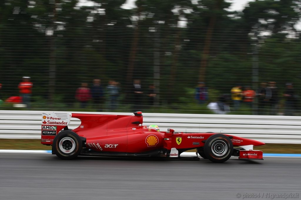 GP Germania, Prove Libere 1, Venerdi', Felipe Massa (BRA), Ferrari, F10 