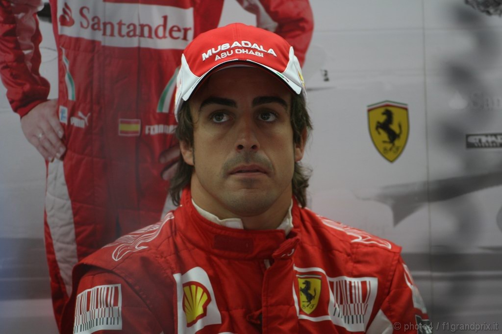 GP Germania, Prove Libere 1, Venerdi', Fernando Alonso (ESP), Ferrari, F10 