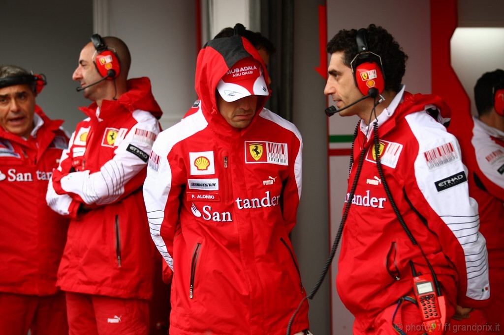 GP Germania, Prove Libere 1, Venerdi', Fernando Alonso (ESP), Ferrari, F10 