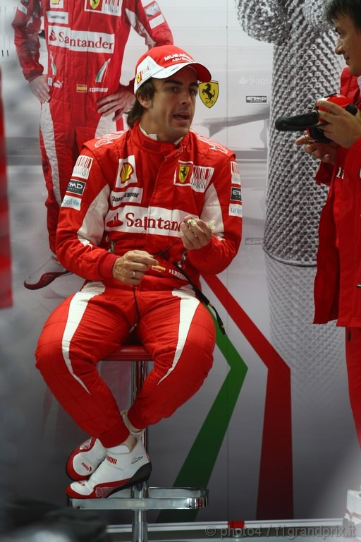 GP Germania, Prove Libere 1, Venerdi', Fernando Alonso (ESP), Ferrari, F10 