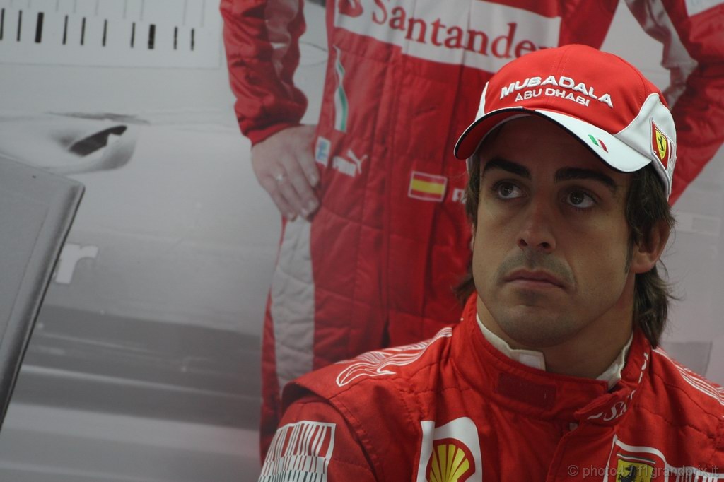 GP Germania, Prove Libere 1, Venerdi', Fernando Alonso (ESP), Ferrari, F10 
