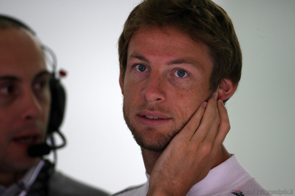 GP Germania, Prove Libere 1, Venerdi', Jenson Button (GBR), McLaren  Mercedes, MP4-25 