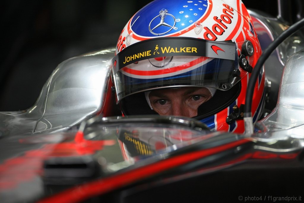 GP Germania, Prove Libere 1, Venerdi', Jenson Button (GBR), McLaren  Mercedes, MP4-25 