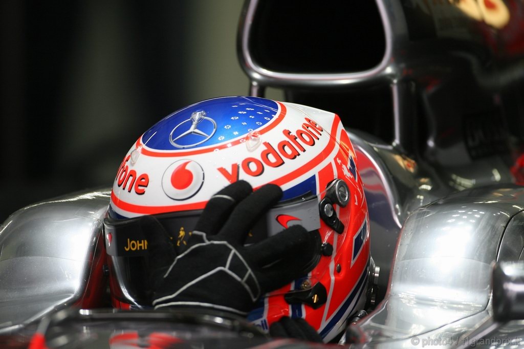 GP Germania, Prove Libere 1, Venerdi', Jenson Button (GBR), McLaren  Mercedes, MP4-25 
