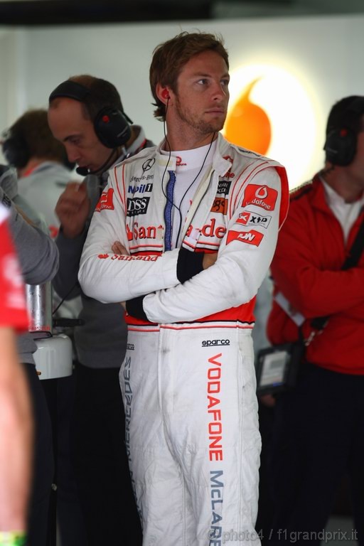 GP Germania, Prove Libere 1, Venerdi', Jenson Button (GBR), McLaren  Mercedes, MP4-25 