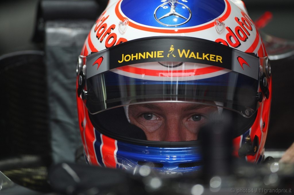GP Germania, Prove Libere 1, Venerdi', Jenson Button (GBR), McLaren  Mercedes, MP4-25 
